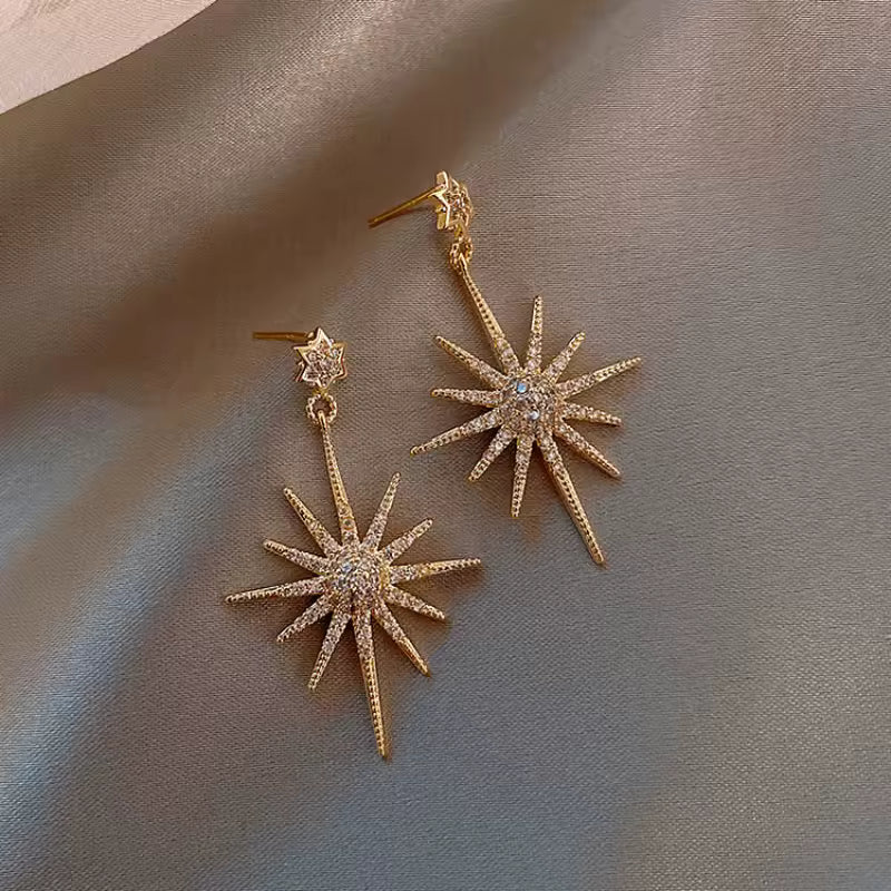 Dangle Earrings New Star. Queen D LA