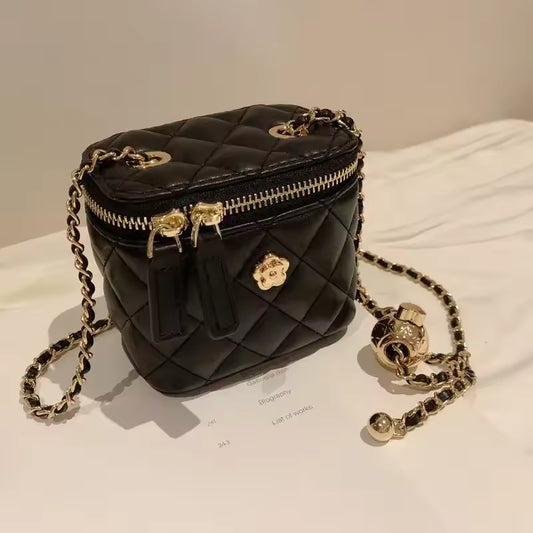 Mini Camellia Shoulder Bag. Queen D LA
